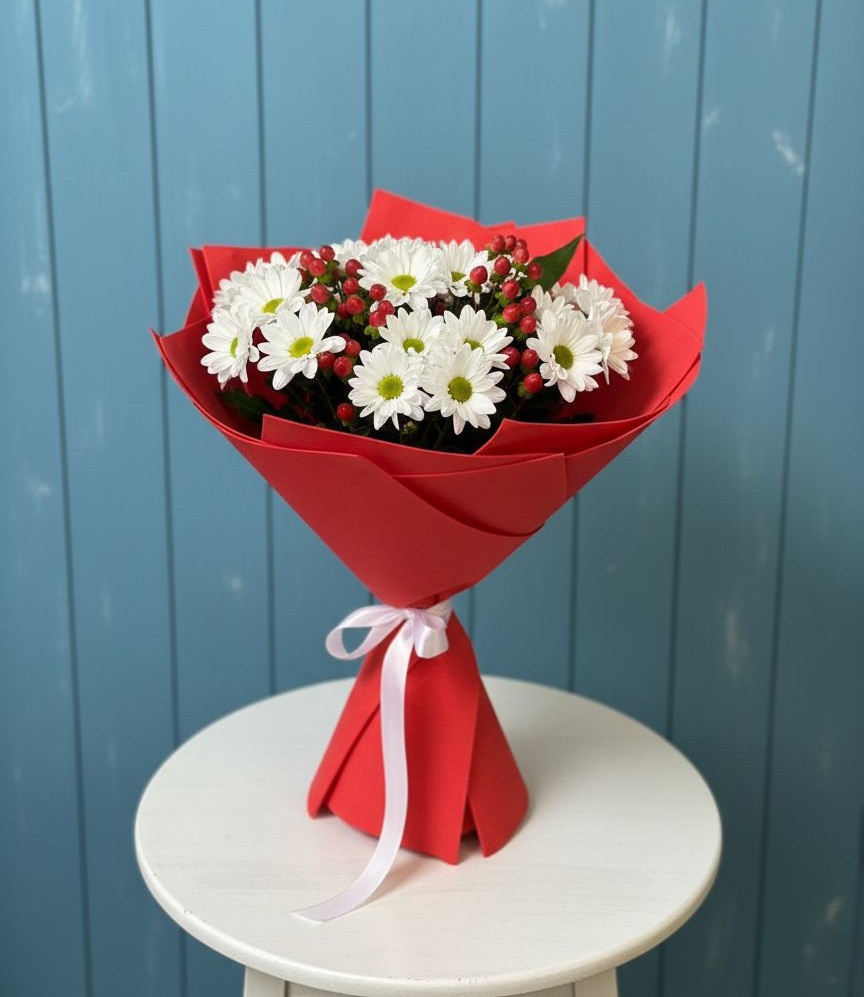 Букет цветов из: Хризантемы в Райчихинске