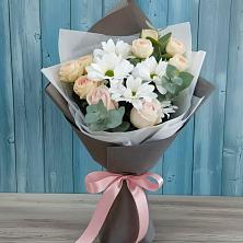 Букет цветов из:  Хризантемы и Розы в Райчихинске