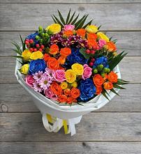 Букет цветов из:  Розы и Хризантемы в Райчихинске