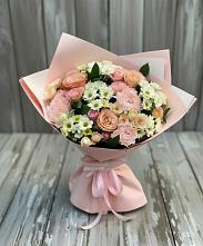 Букет цветов из:  Гвоздики, Розы и Хризантемы в Райчихинске