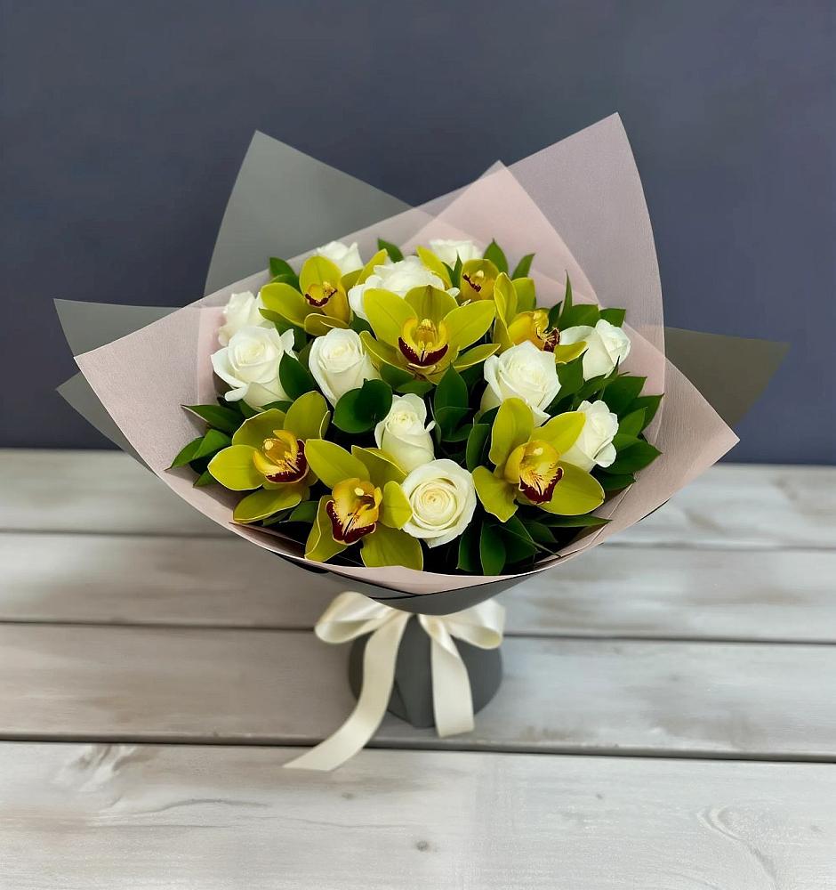 Букет цветов из: Орхидеи и Розы в Райчихинске