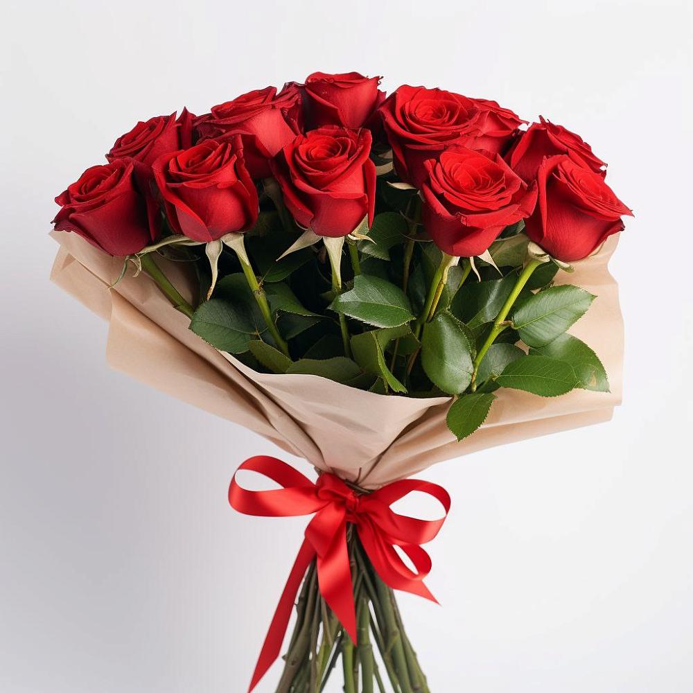 Букет 11 Красных роз Эдлесс Лав в Райчихинске