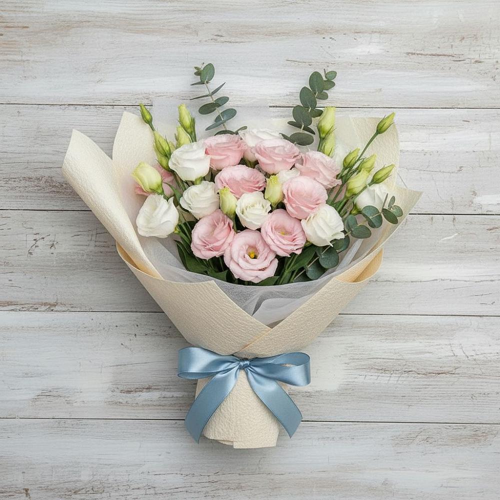 Букет цветов из: Лизиантусы в Райчихинске