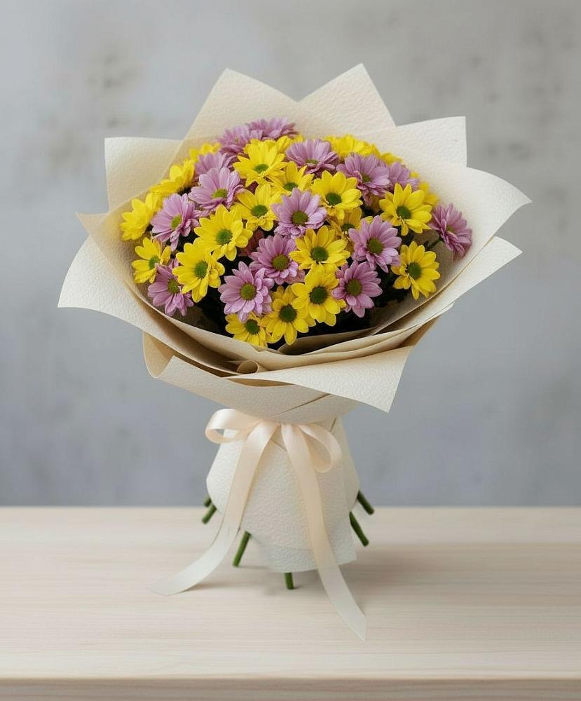 Букет цветов из: Хризантемы в Райчихинске